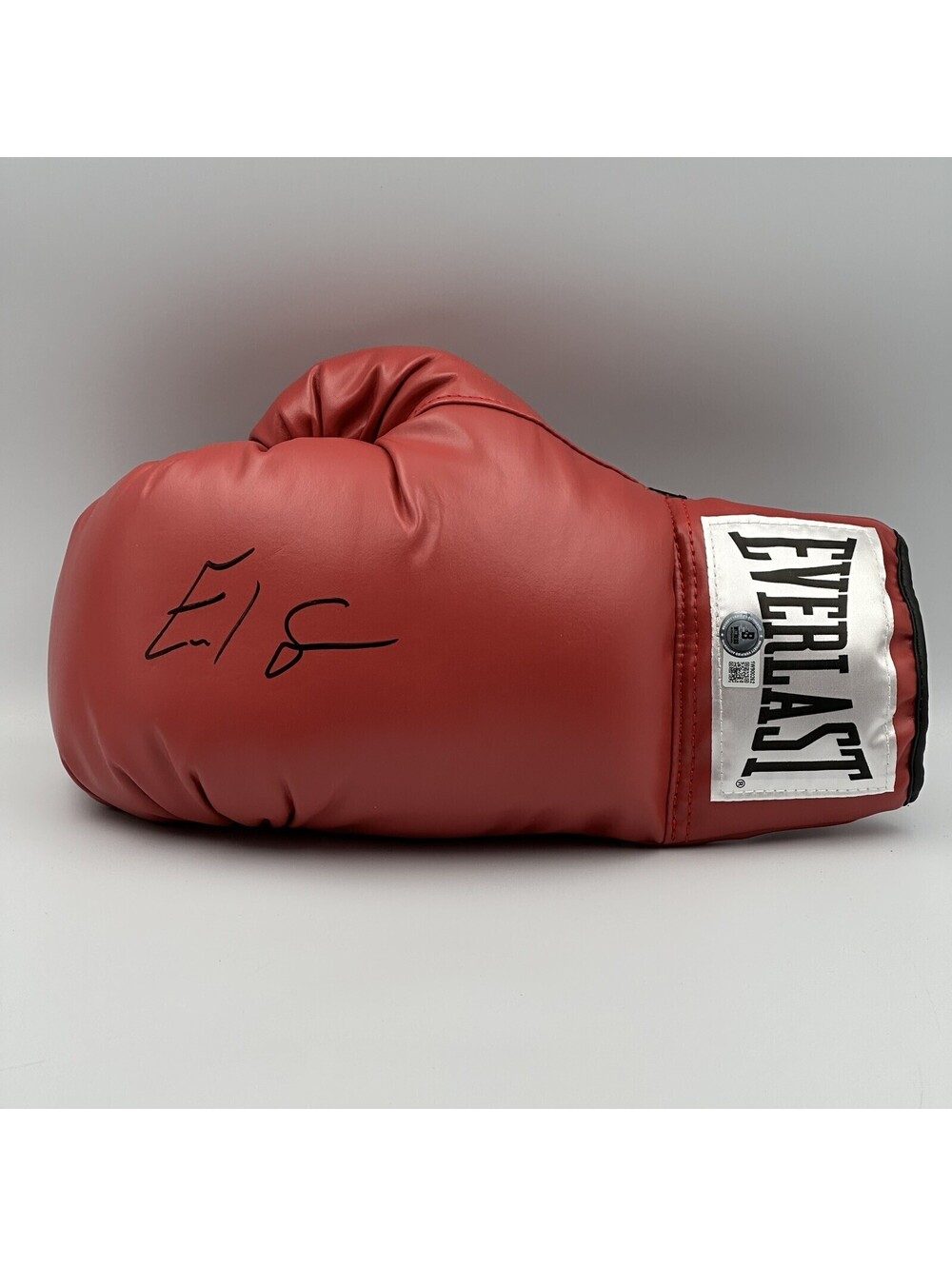 Errol Spence Jr Signed Everlast Boxing Glove Beckett Witness Certified COA
